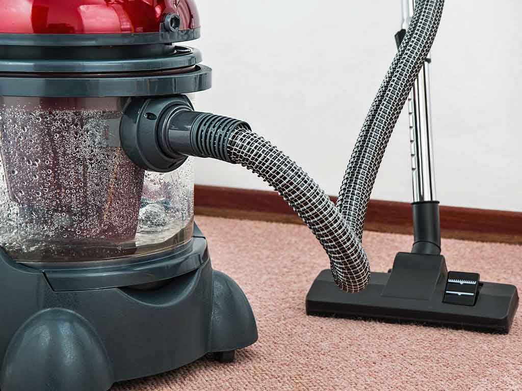 Steam and water extraction carpet cleaner